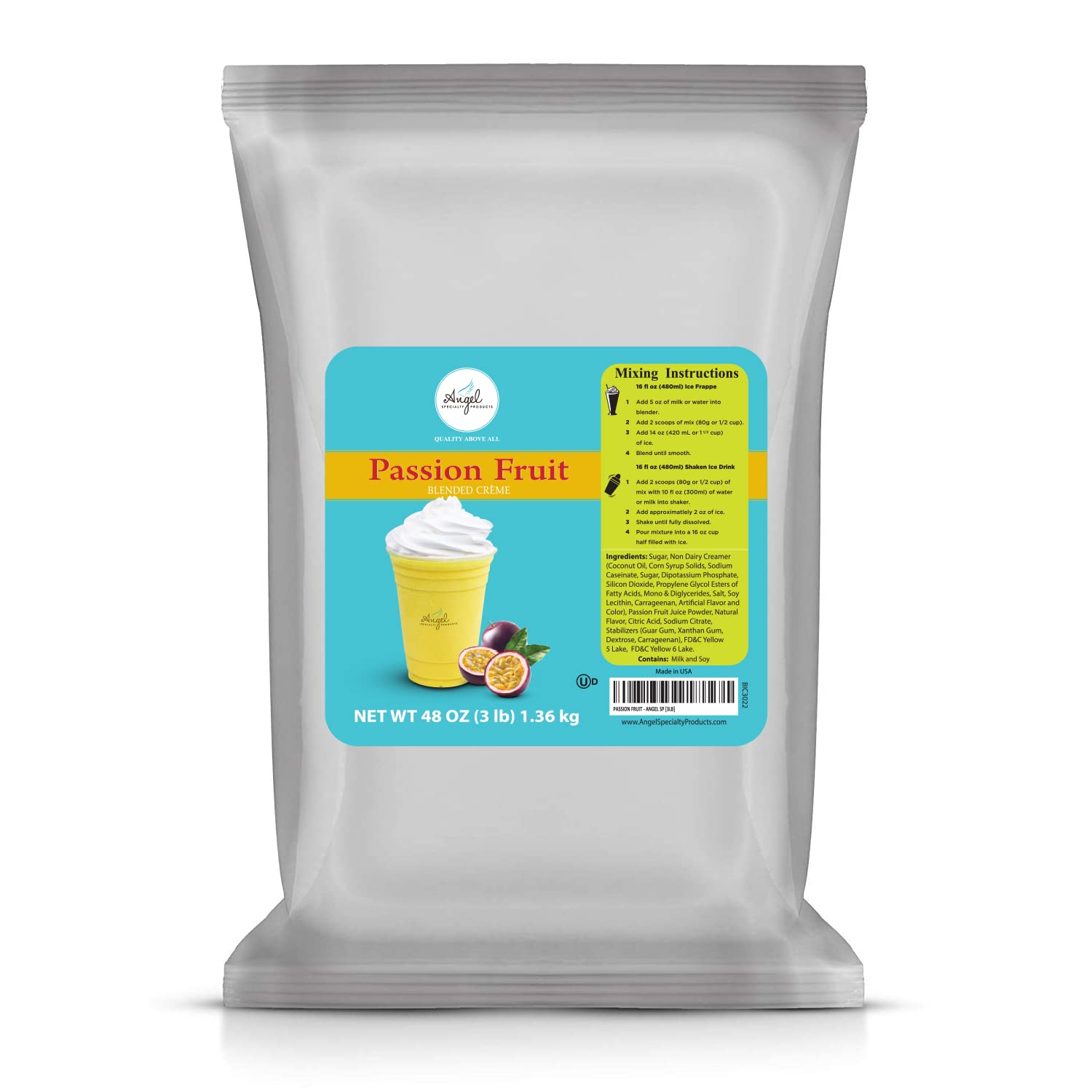 Milk Tea Mix by Angel Specialty Products [3 LB]