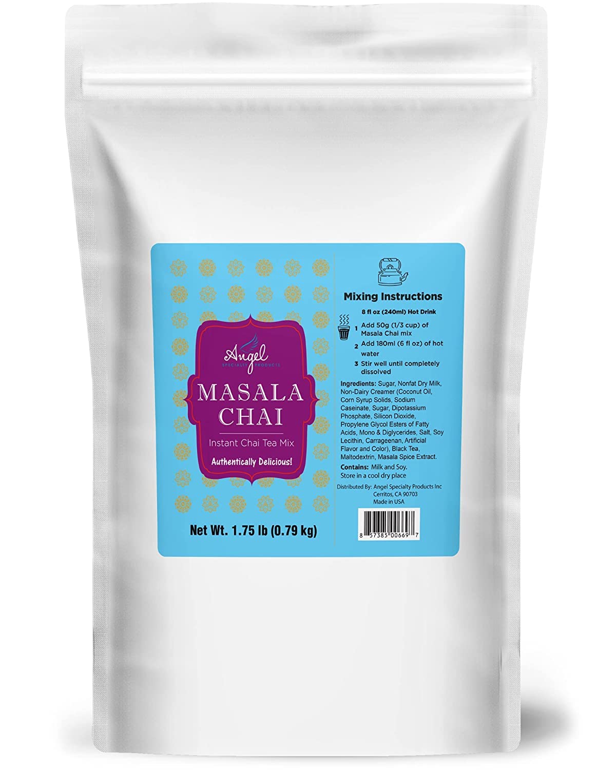 Milk Tea Mix by Angel Specialty Products [3 LB]