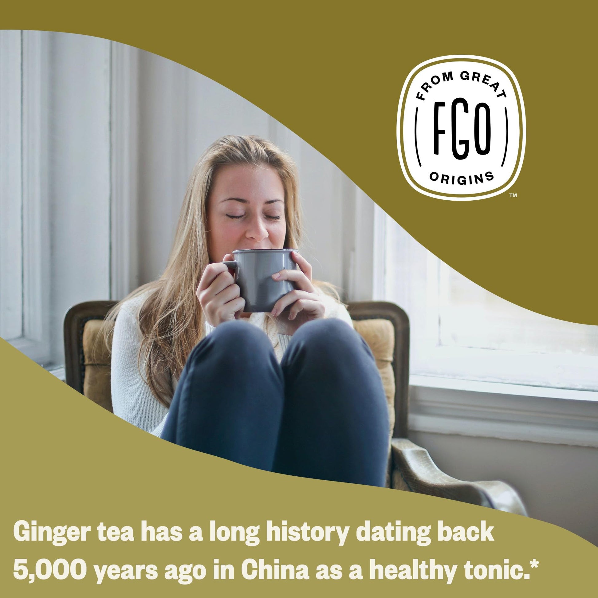 FGO Organic Ginger Tea