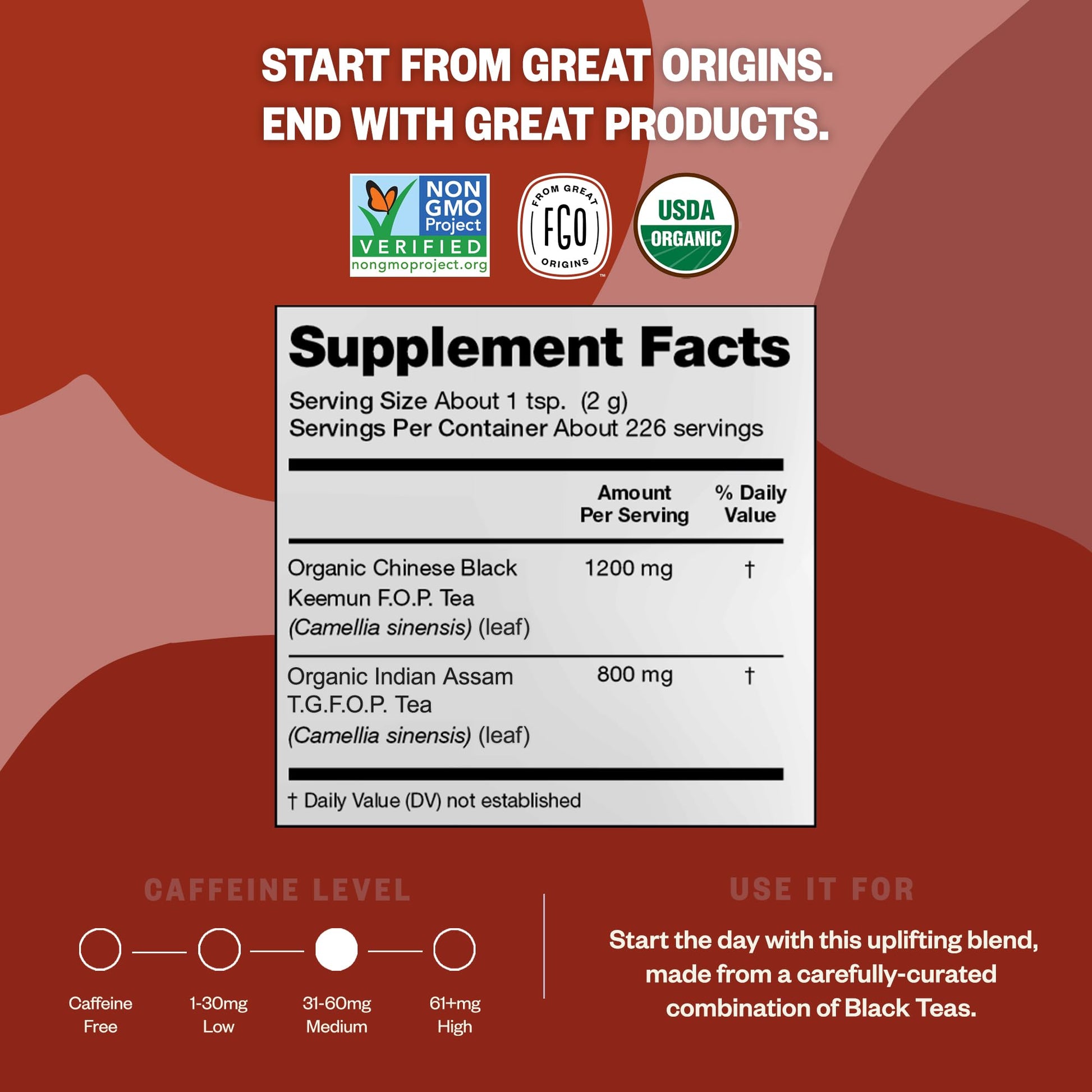 FGO Organic Ginger Tea
