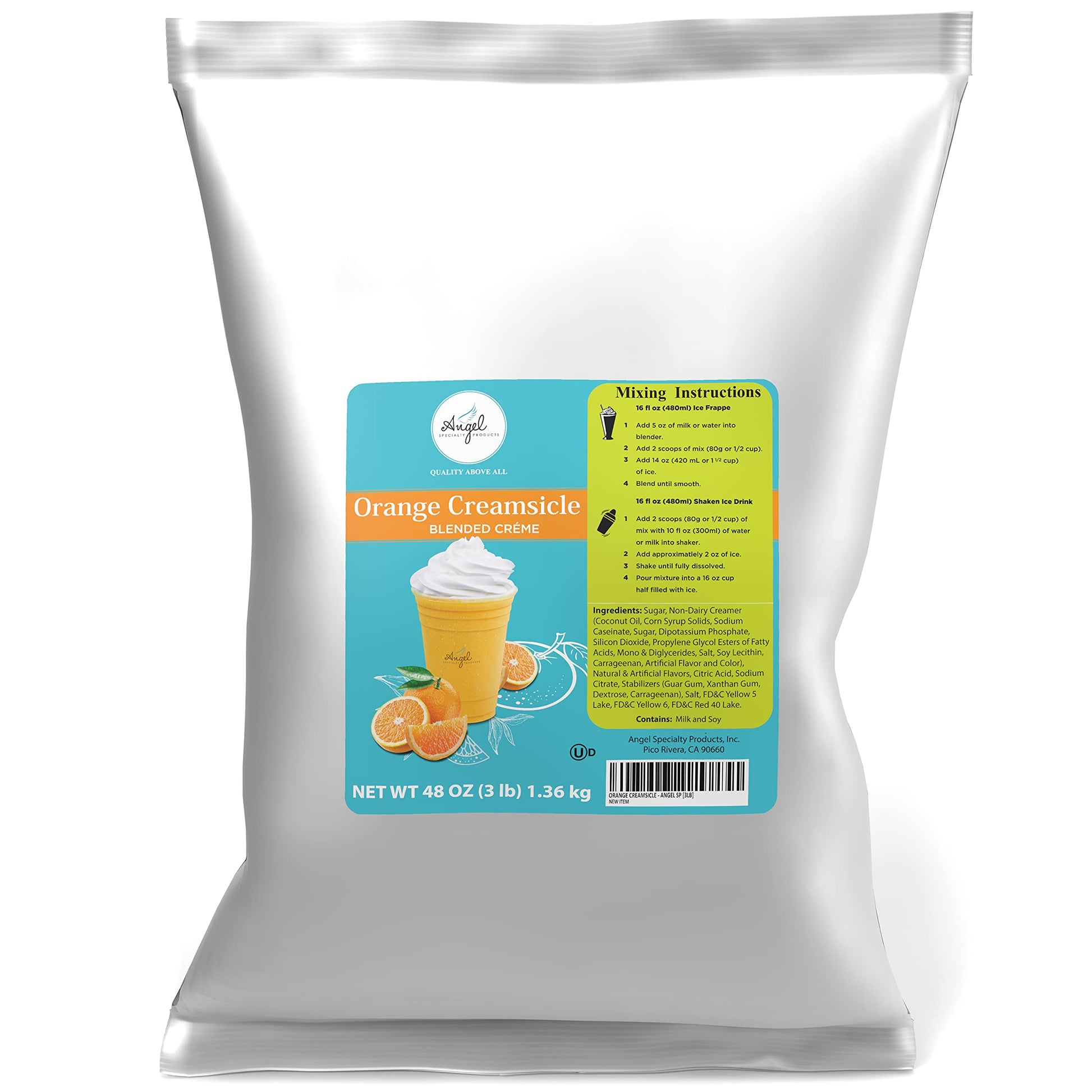 Milk Tea Mix by Angel Specialty Products [3 LB]