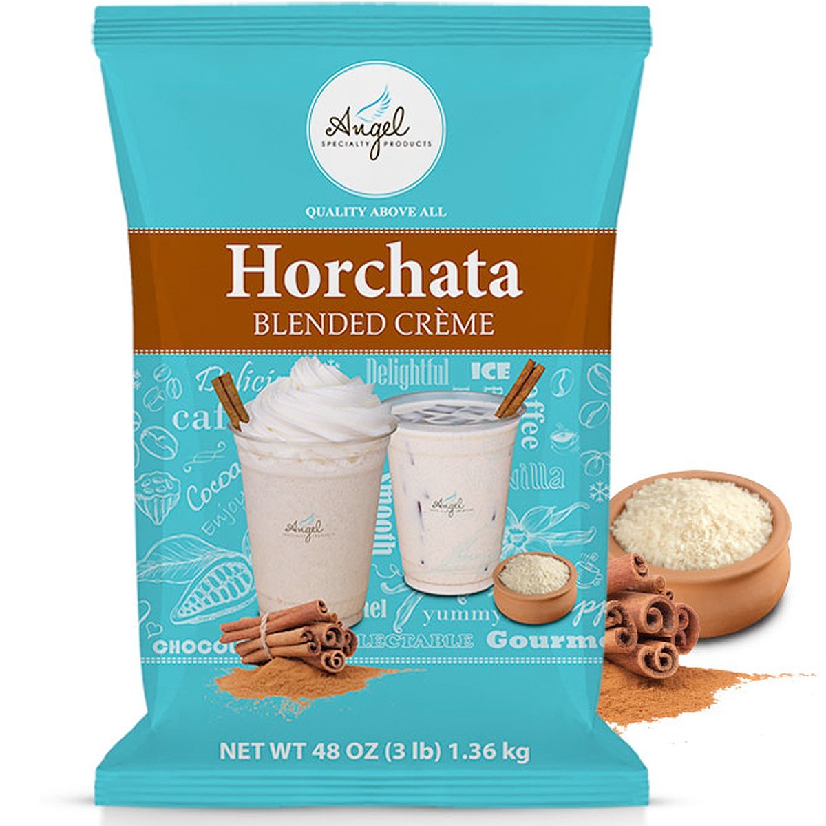 Milk Tea Mix by Angel Specialty Products [3 LB]