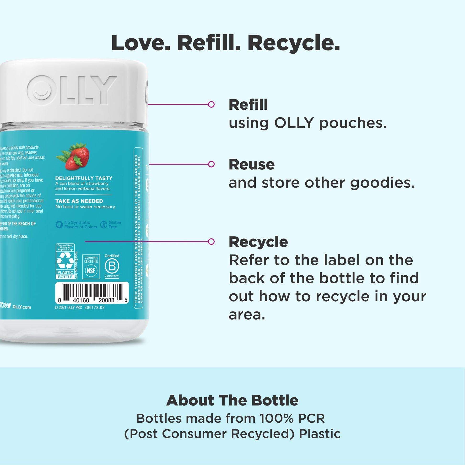 OLLY Goodbye Stress Gummy