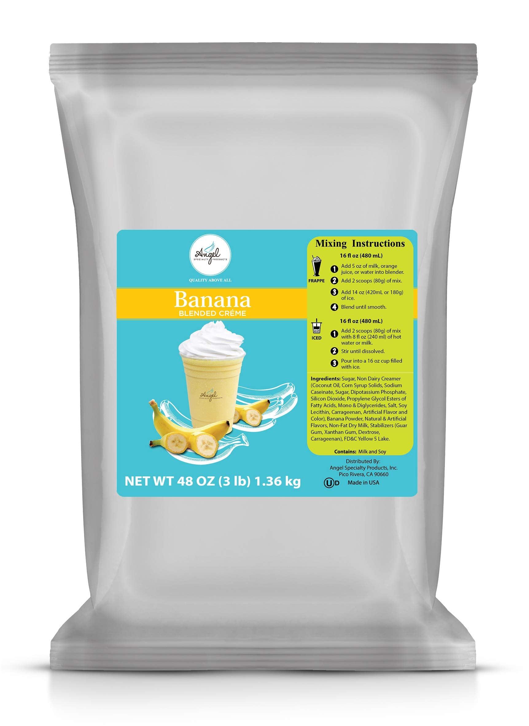Milk Tea Mix by Angel Specialty Products [3 LB]