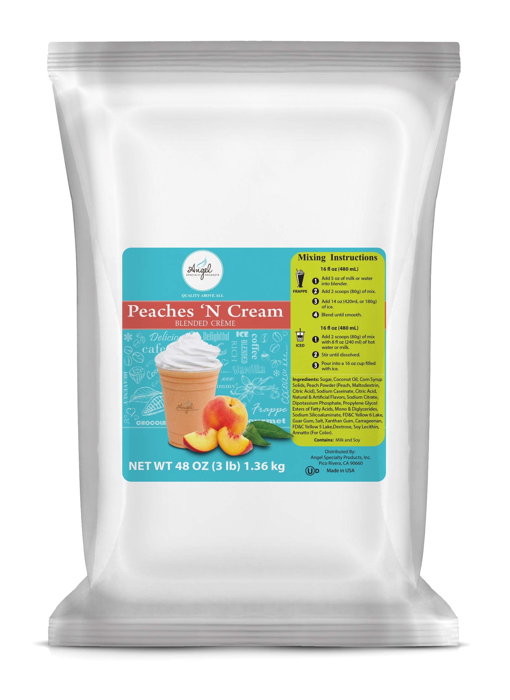 Milk Tea Mix by Angel Specialty Products [3 LB]