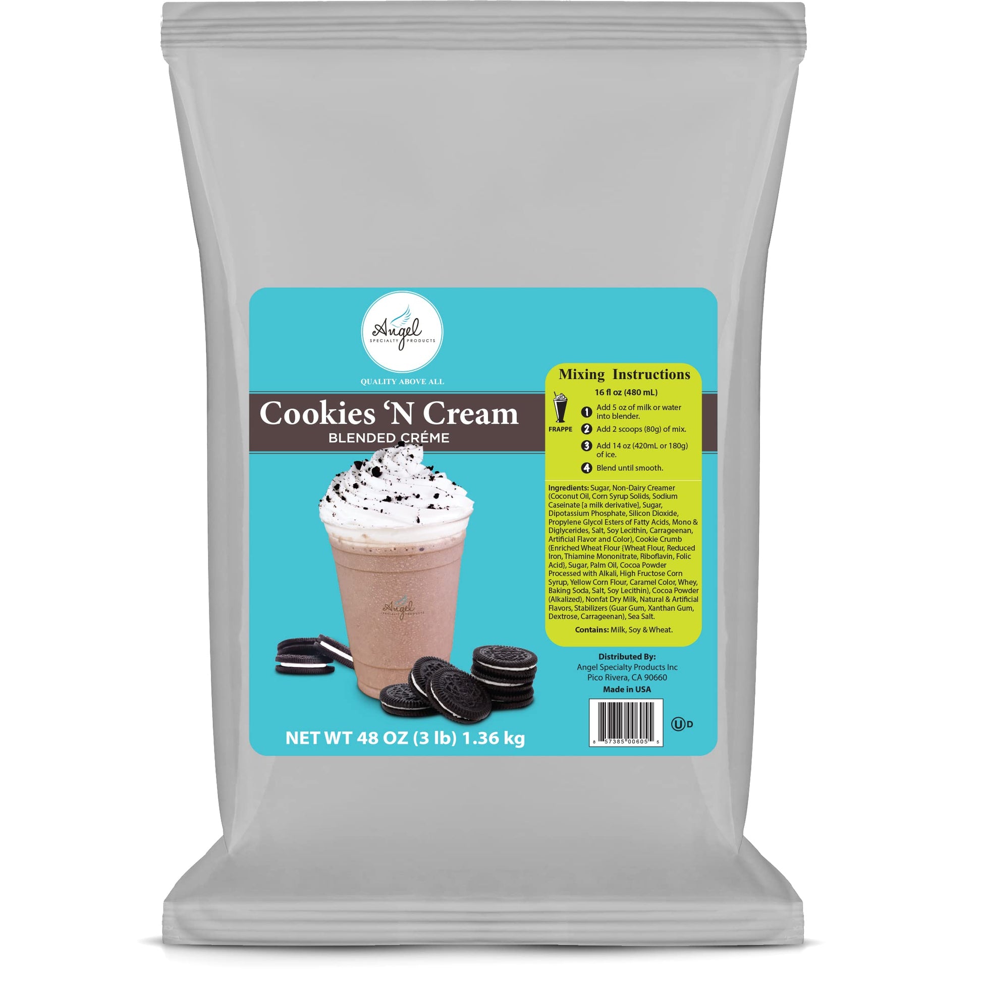 Milk Tea Mix by Angel Specialty Products [3 LB]