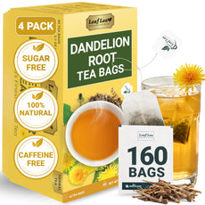 LeafLea 40 Turmeric Ginger Cinnamon Tea Bags