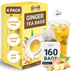 LeafLea 40 Turmeric Ginger Cinnamon Tea Bags