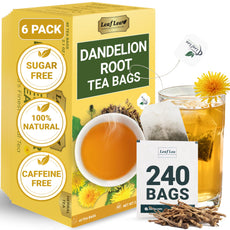 LeafLea 40 Turmeric Ginger Cinnamon Tea Bags