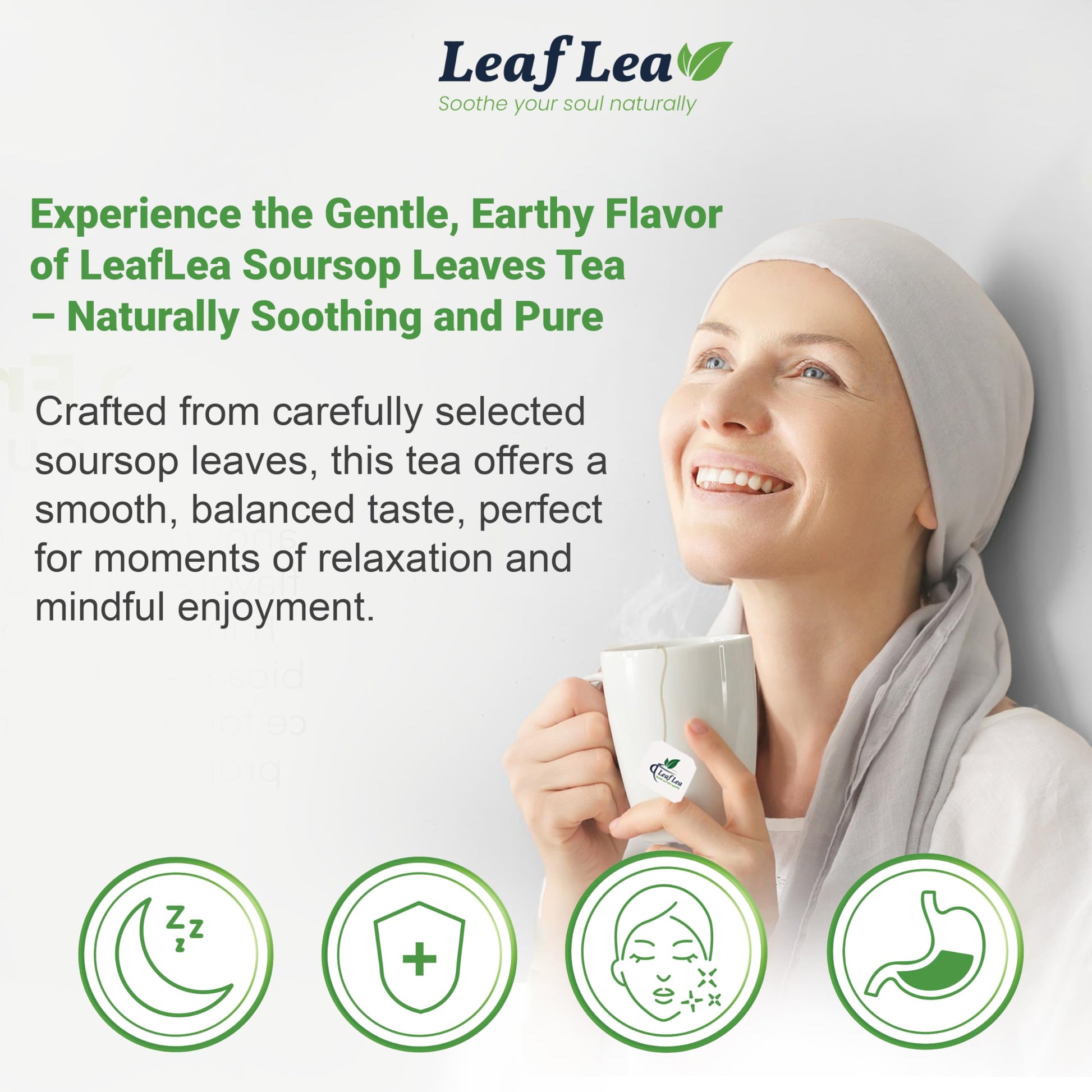 LeafLea 40 Turmeric Ginger Cinnamon Tea Bags