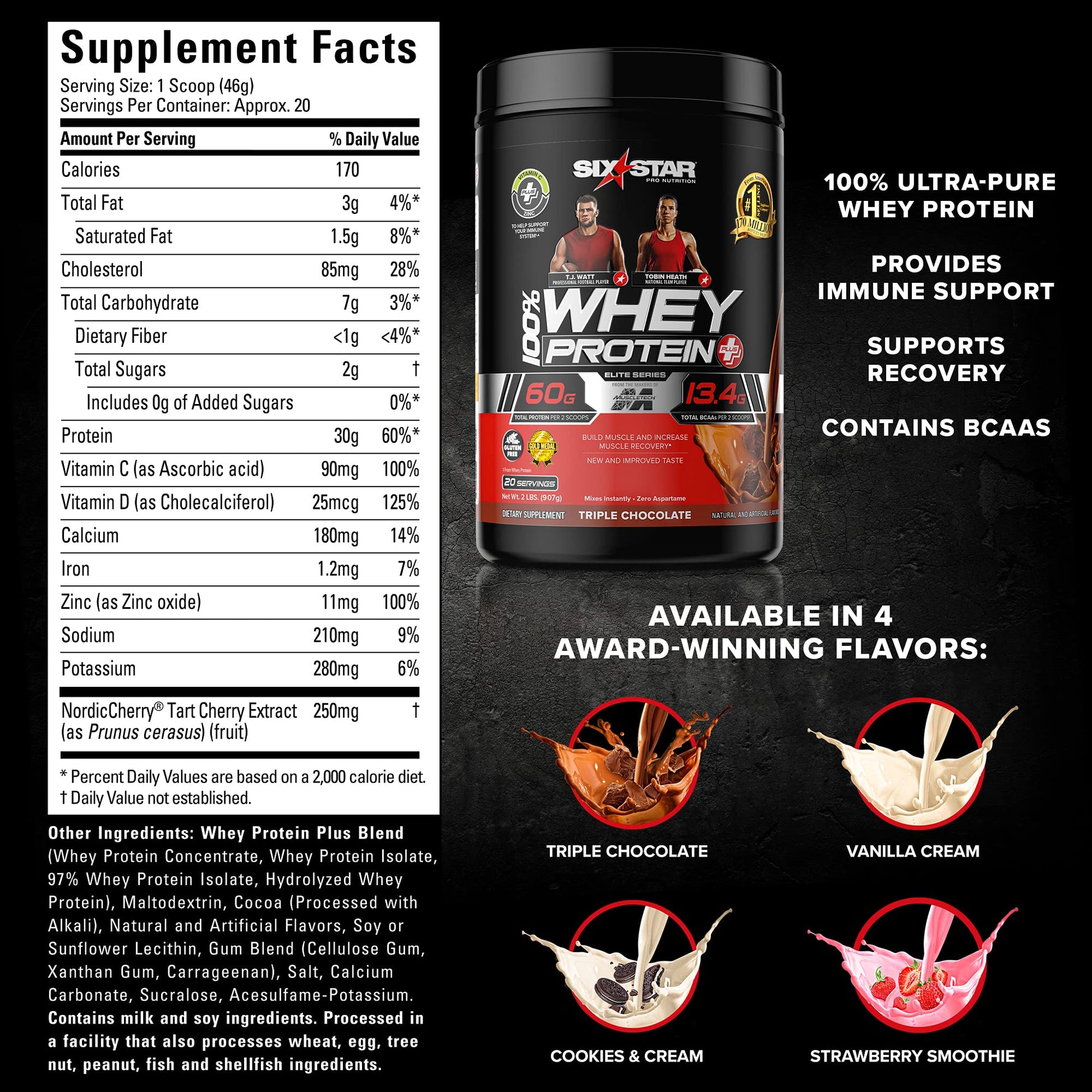 Six Star Whey Protein Powder
