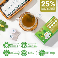 LeafLea 40 Turmeric Ginger Cinnamon Tea Bags