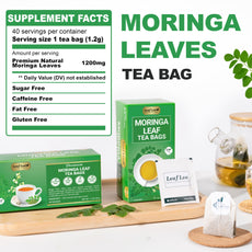 LeafLea 40 Turmeric Ginger Cinnamon Tea Bags