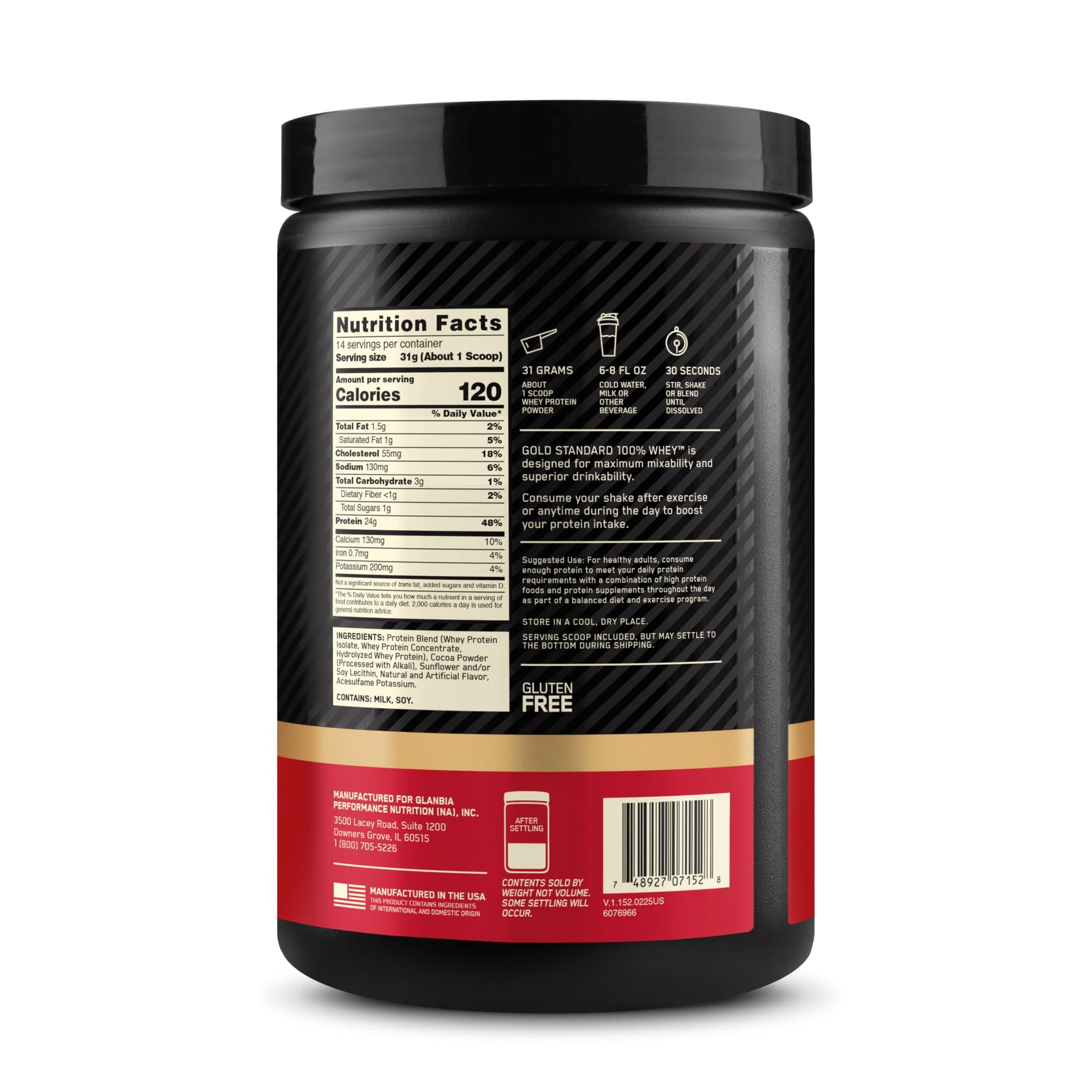 Gold Standard 100% Whey Protein Powder