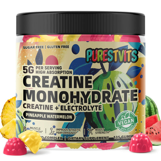 PURESTVITS Creatine Monohydrate Gummies (5g)