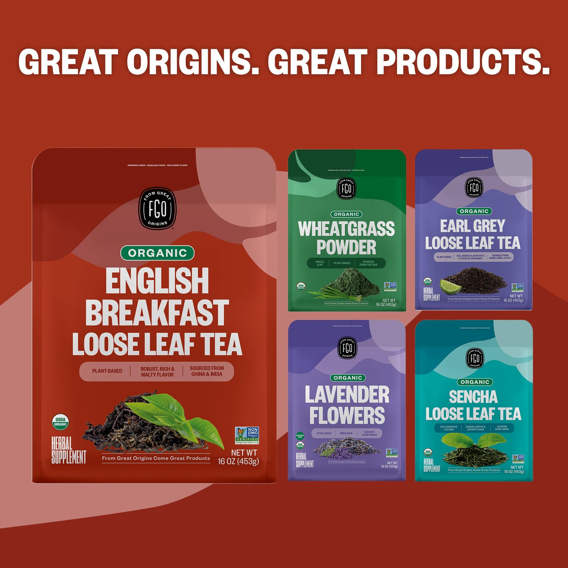 FGO Organic Ginger Tea