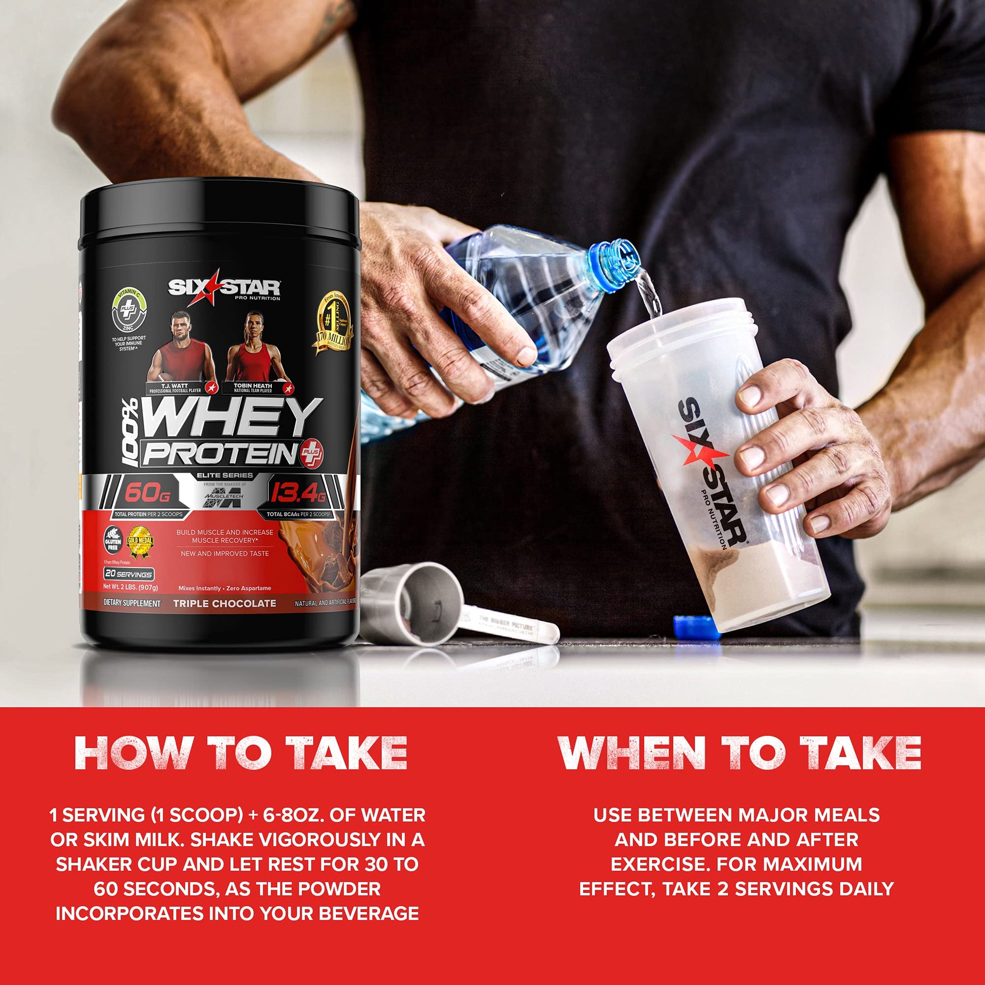 Six Star Whey Protein Powder