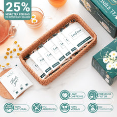 LeafLea 40 Turmeric Ginger Cinnamon Tea Bags