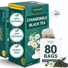 LeafLea 40 Turmeric Ginger Cinnamon Tea Bags