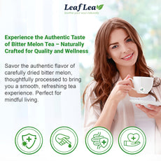 LeafLea 40 Turmeric Ginger Cinnamon Tea Bags