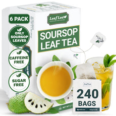 LeafLea 40 Turmeric Ginger Cinnamon Tea Bags