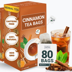 LeafLea 40 Turmeric Ginger Cinnamon Tea Bags