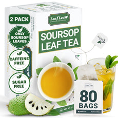 LeafLea 40 Turmeric Ginger Cinnamon Tea Bags