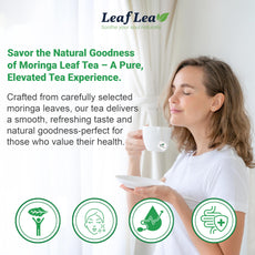 LeafLea 40 Turmeric Ginger Cinnamon Tea Bags