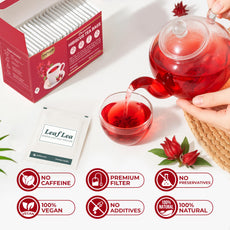 LeafLea 40 Turmeric Ginger Cinnamon Tea Bags