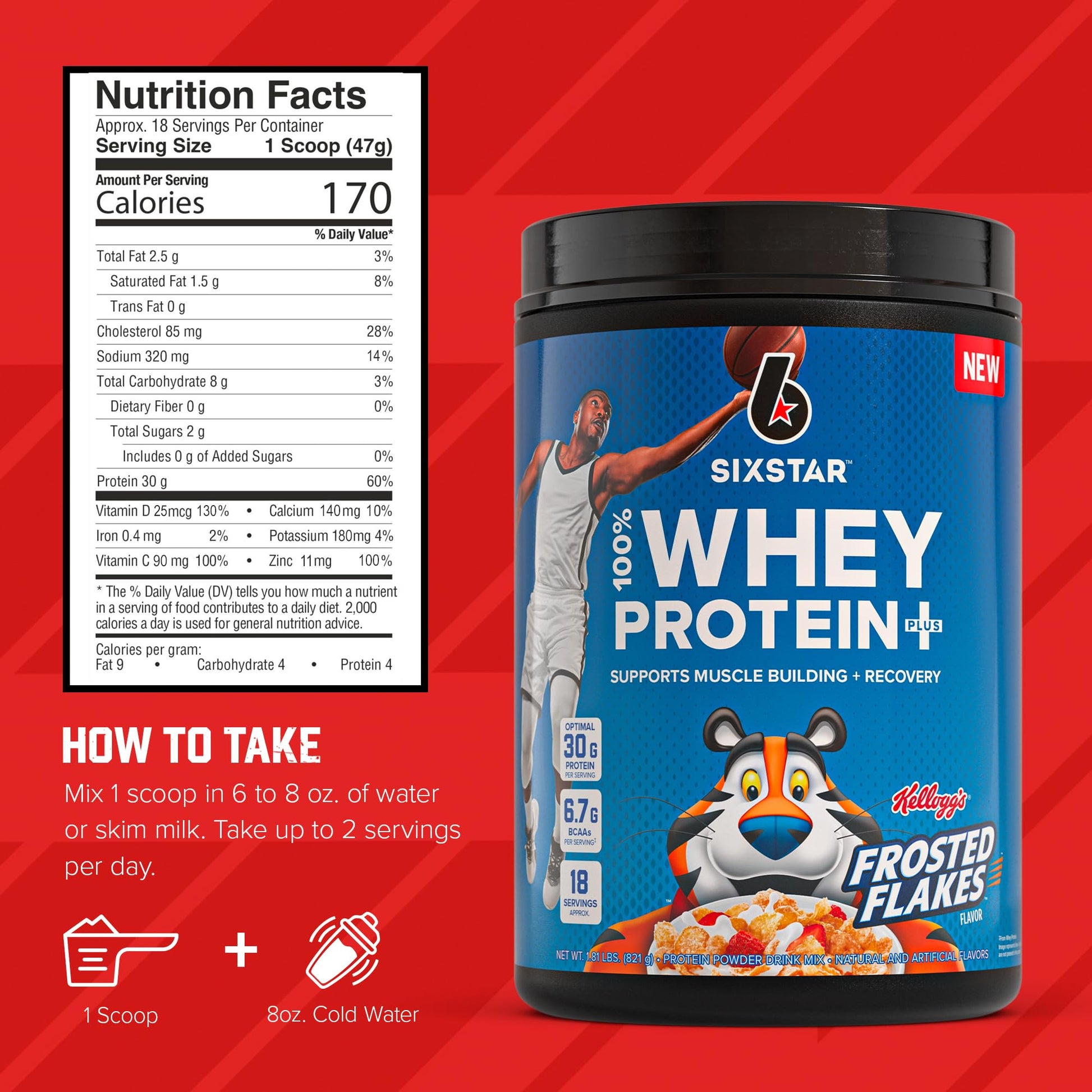 Six Star Whey Protein Powder