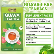 LeafLea 40 Turmeric Ginger Cinnamon Tea Bags