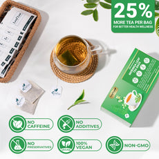 LeafLea 40 Turmeric Ginger Cinnamon Tea Bags
