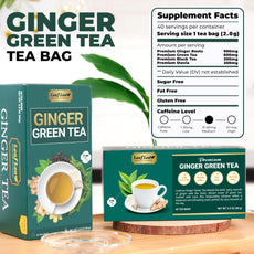 LeafLea 40 Turmeric Ginger Cinnamon Tea Bags