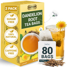 LeafLea 40 Turmeric Ginger Cinnamon Tea Bags