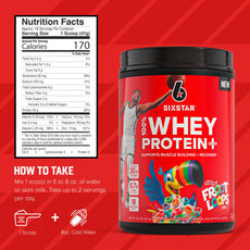 Six Star Whey Protein Powder