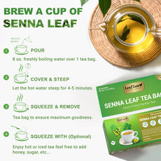 LeafLea 40 Turmeric Ginger Cinnamon Tea Bags