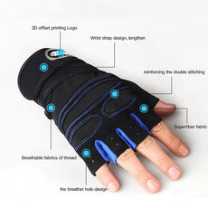 Gym Gloves (Wristband )