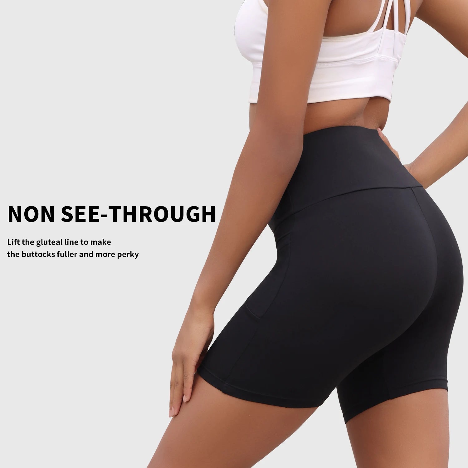 High Waisted Biker Shorts