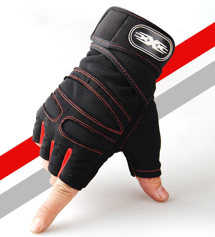 Gym Gloves (Wristband )